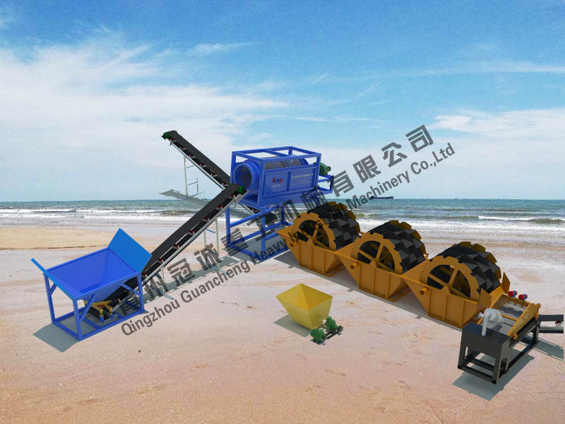 小型石子洗砂機 小型石子洗砂機