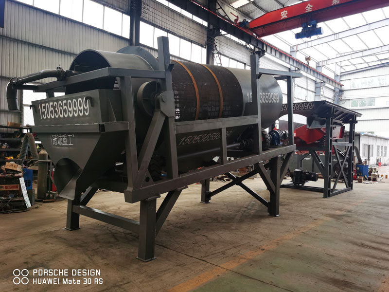 滾筒洗石機 滾筒洗石機