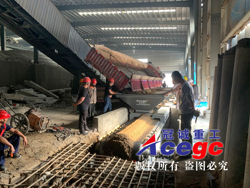 洗石設(shè)備配套卸料平臺(tái)